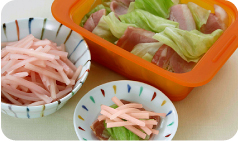 新生姜で!シリコンスチーマー蒸し鍋 画像